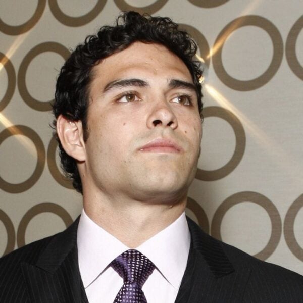LOS ANGELES - MAY 10: Mark Sanchez as Mark Sanchez of the NFL Jets is honored by the Inner City Games LA + Hollenbeck Youth Center with the Family of the Year Award in Los Angeles, CA on May 10, 2010