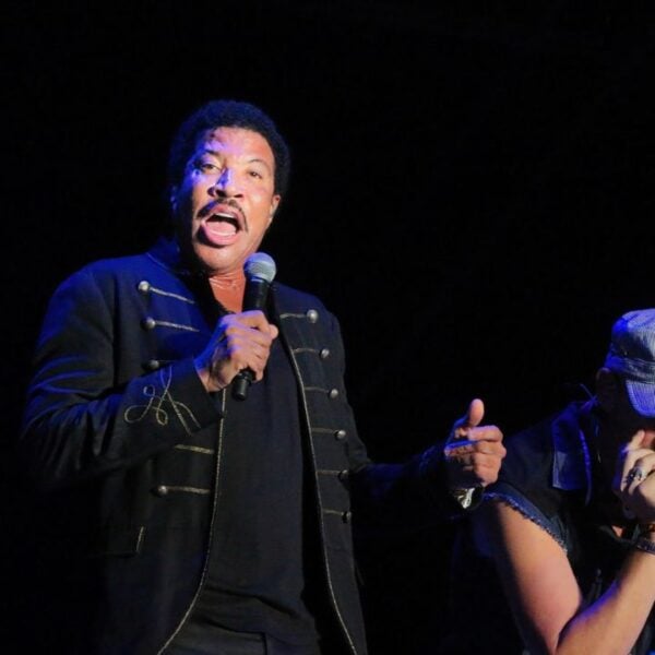 Manchester, Tennessee USA - 06-14-2014: Lionel Richie and his band perform at Bonnaroo Music Festival