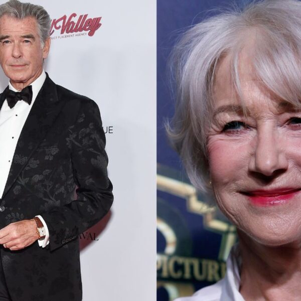 Pierce Brosnan and Helen Mirren