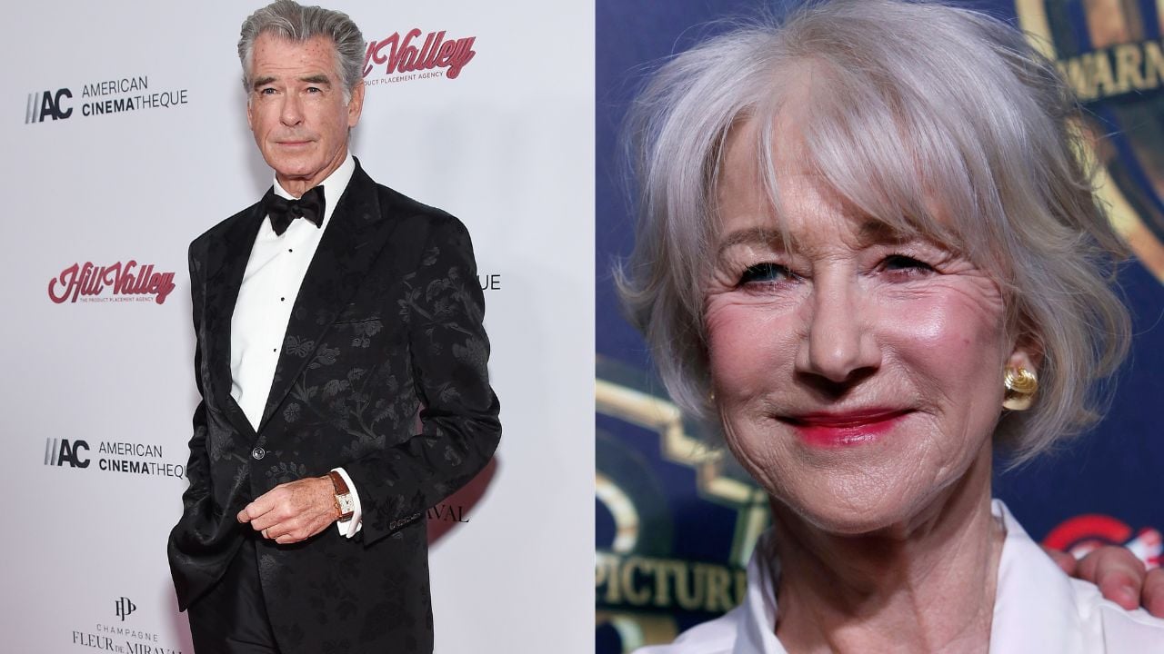 Pierce Brosnan and Helen Mirren