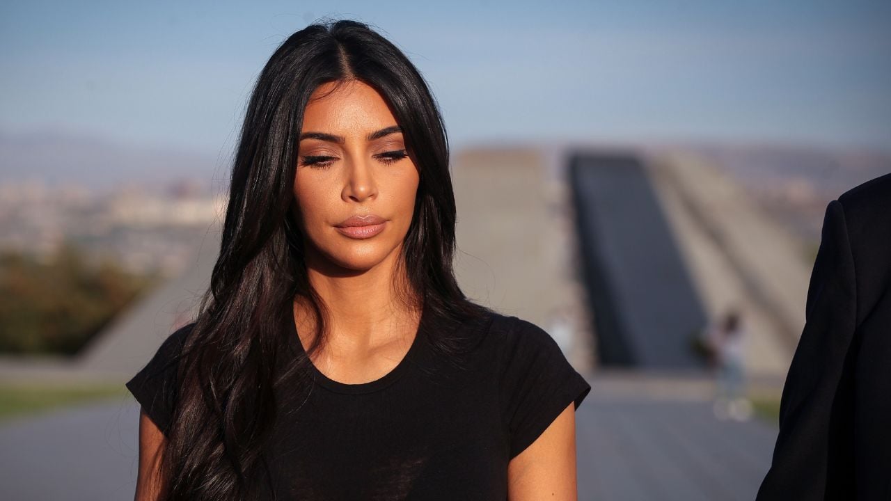 YEREVAN, ARMENIA - Jan 06, 2022: A shallow focus shot of Kim Kardashian visits the Armenian Genocide Memorial Complex in Yerevan, ArmeniaYEREVAN, ARMENIA - Jan 06, 2022: A shallow focus shot of Kim Kardashian visits the Armenian Genocide Memorial Complex in Yerevan, Armenia