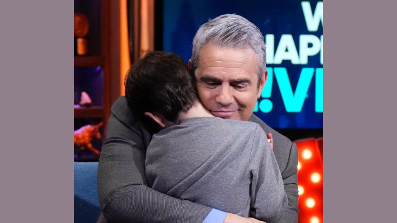 Andy Cohen and son