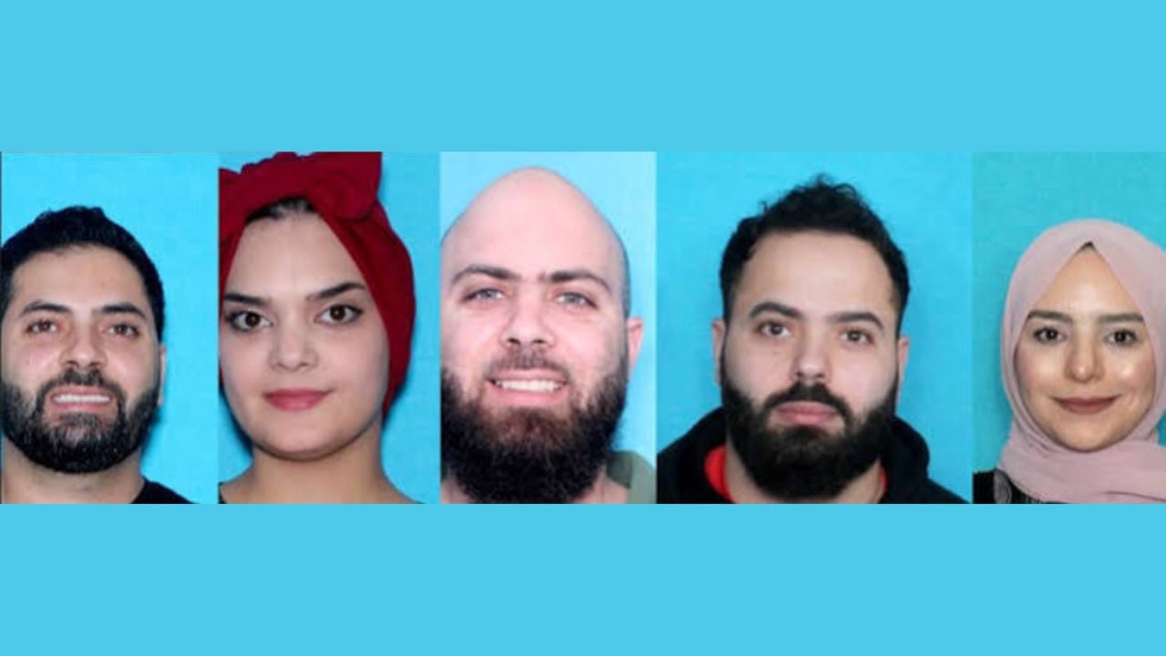 Abdel Adhami, H.D. Srour, Omar Adhami, Abu Zenah and Mohammad I. Adhami
