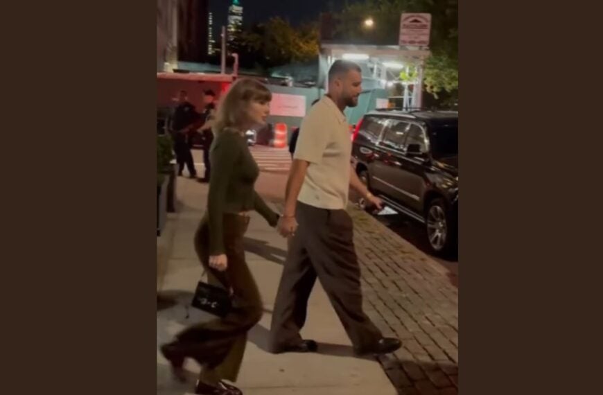 Taylor Swift and Travis Kelce Hold Hands on Second NYC Date Night in One Week