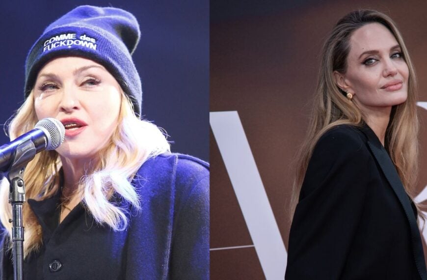 Madonna and Angelina Jolie