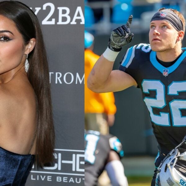 Olivia Culpo and Christian McCaffrey