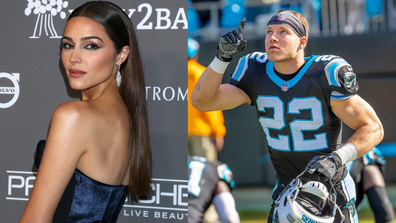 Olivia Culpo and Christian McCaffrey