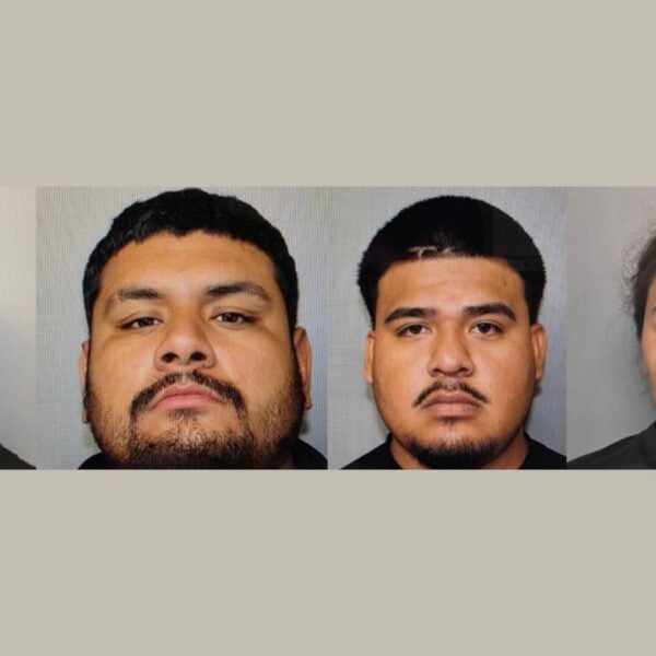Maria Santos Verdin, Ray Lopez, Javier Verdin Jr. and woman which name is not provided