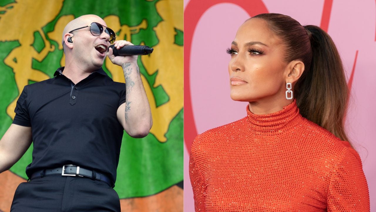 Pitbull and Jennifer Lopez