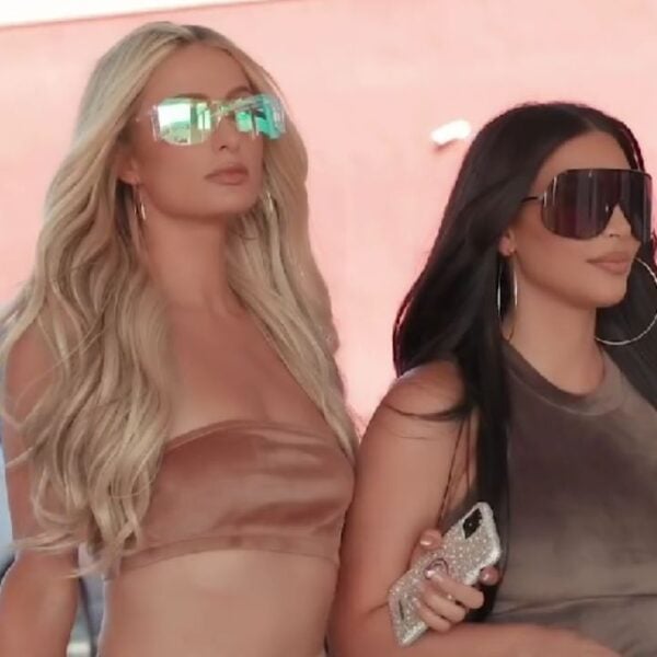 Paris Hilton and Kim Kardashian