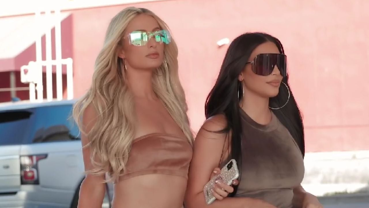 Paris Hilton and Kim Kardashian